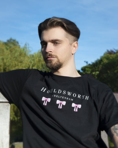 Houldsworth of Cheltenham luxury horse racing t-shirt – crafted from premium quality fabric for ultimate comfort. A relaxed yet stylish choice, inspired by British horse racing heritage, perfect for casual days and effortless elegance. Honouring the memory of the little girls lost in Southport.